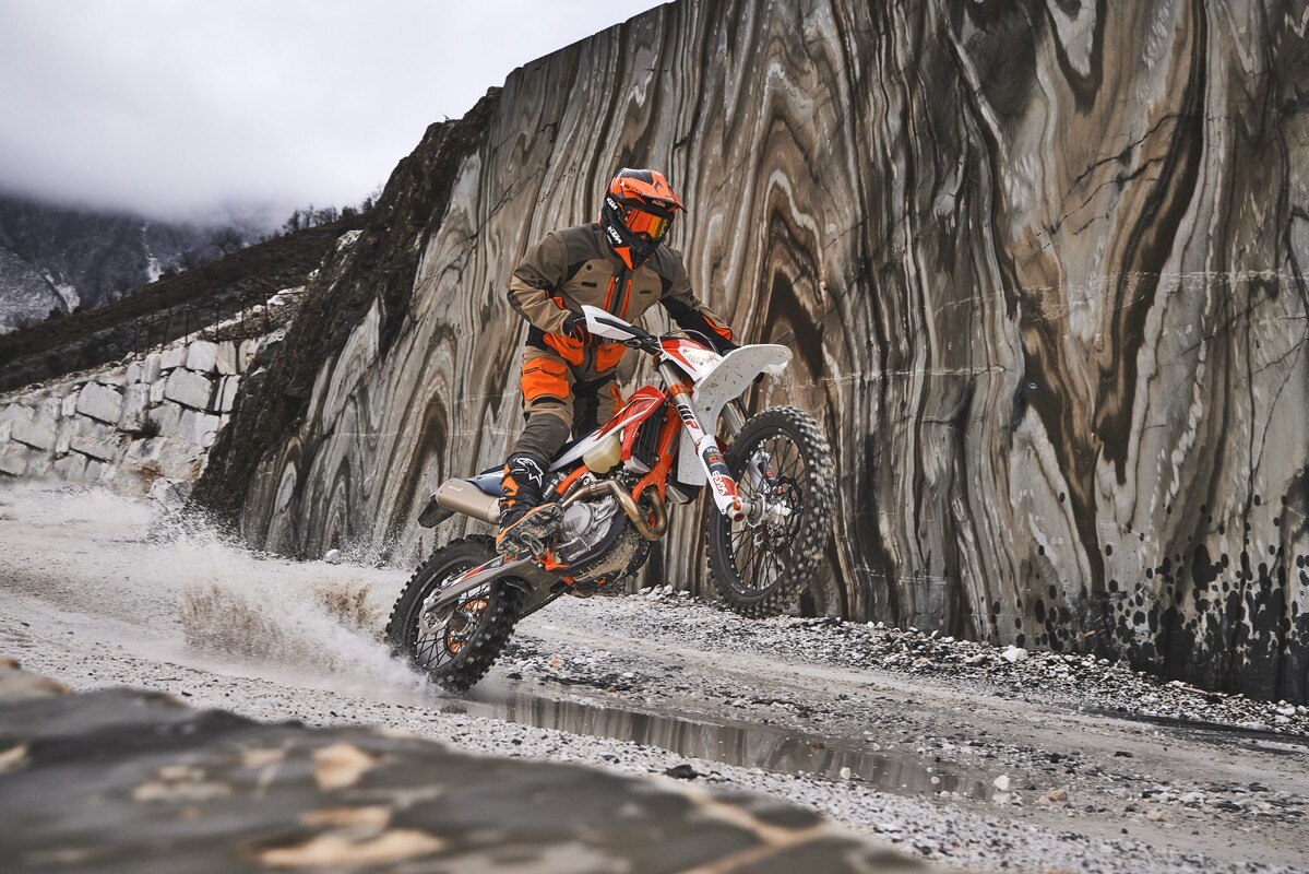 KTM presenta la nuova gamma Enduro 2023